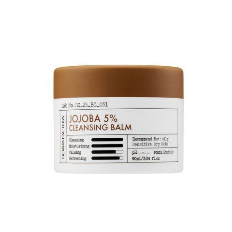 Очищуючий бальзам&ndash;сорбет Derma Factory Jojoba 5% Cleansing Balm, 90 мл NC004177 фото