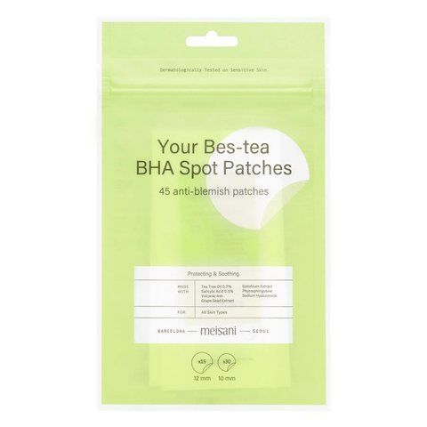 Патчі проти висипань з чайним деревом та саліциловою кислотою Meisani Bes-tea BHA Spot Patches, 45 шт NC002169 фото