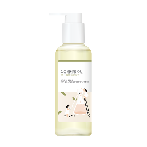 Гідрофільна олія з екстрактом чорних соєвих бобів ROUND LAB Soybean Cleansing Oil, 200 мл NC000480 фото