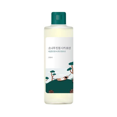 Заспокійливий крем-лосьйон з екстрактом голок сосни ROUND LAB Pine Calming Cica Lotion 250 ml NC001218 фото