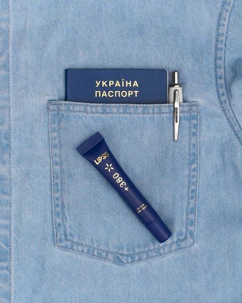 Блиск для губ Lipss Lipper +380 Call me Ukrainian, 10 мл NC004803 фото
