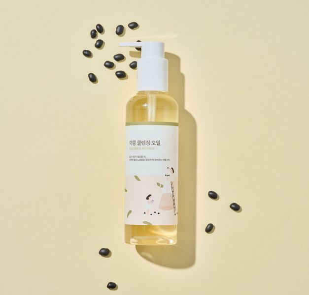 Гідрофільна олія з екстрактом чорних соєвих бобів ROUND LAB Soybean Cleansing Oil, 200 мл NC000480 фото