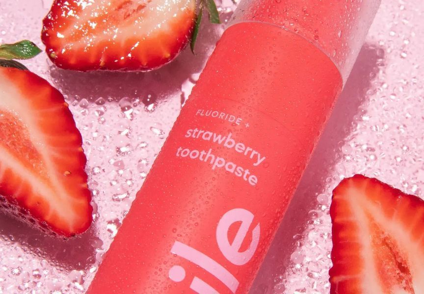 Зубна паста зі смаком полуниці Hismile Strawberry Toothpaste, 60 г NC003979 фото
