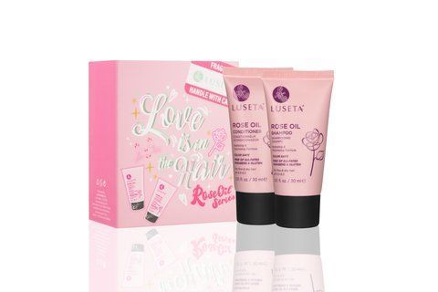 Дорожій набір для волосся Luseta Beauty Rose Oil Travel Set Duo, 2*30 мл NC002893 фото