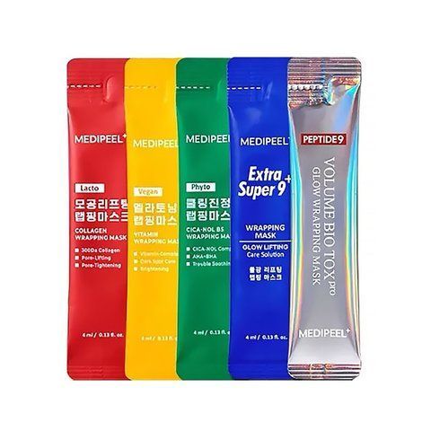 Набір масок-плівок для обличчя Medi-Peel In My Pocket Wrapping Mask Set, 10шт NC003397 фото