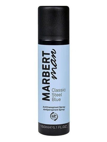 Дезодорант-спрей антиперспірант Marbert Man Classic Steel Blue Antiperspirant spray, 150 мл NC003275 фото