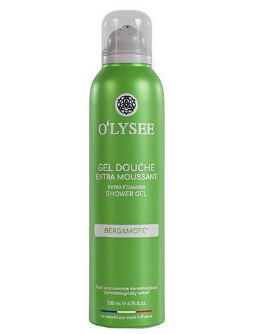 Гель-піна для душу з ароматом бергамоту O&rsquo;LYSEE Extra Foaming shower Gel Bergamotte, 200 мл NC004672 фото