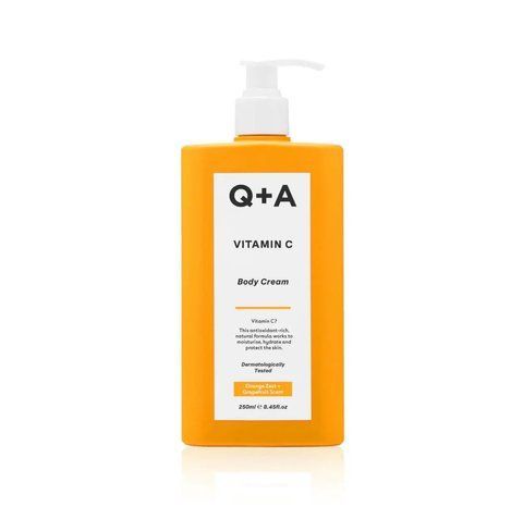Крем для тіла з вітаміном С Q+A Vitamin C Body Cream, 250 ml NC001493 фото