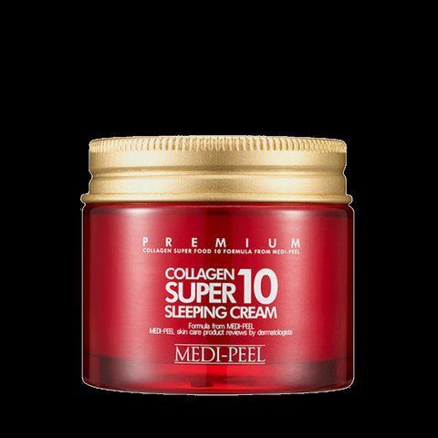 Крем для обличчя нічний омолоджуючий з колагеном MEDI-PEEL collagen super 10 sleeping cream 70ml NC000351 фото