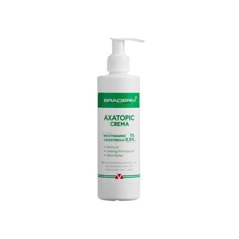 Заспокійливий крем для атопічної шкіри Braderm Axatopic Cream, 250 мл NC002476 фото