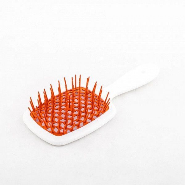 Щітка для волосся Janeke Superbrush біла з помаранчевим NC000570 фото Щітка для волосся Janeke Superbrush біла з помаранчевим NC000570 фото