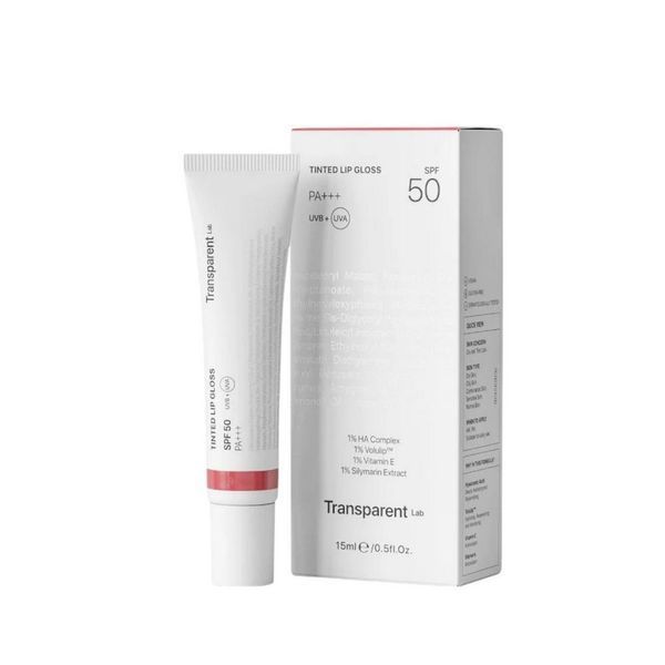 Бальзам для губ з SPF 50 TRANSPARENT-LAB Tinted Lip Gloss SPF 50 ROSE, 15 мл NC003116 фото