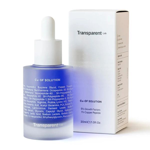 Сироватка з пептидами міді та факторами росту Transparent Lab CU-GF SOLUTION, 30 мл NC004759 фото