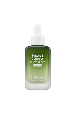 Відновлююча сироватка з матчею та церамідами By Wishtrend Matcha & Ceramide Milky Serum, 30 мл NC004804 фото