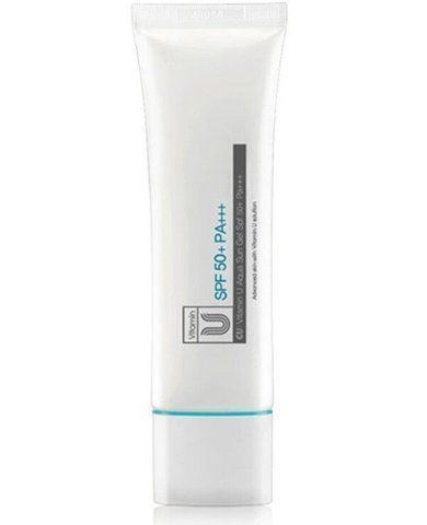 Сонцезахисний крем-гель з вітаміном U CUSKIN VITAMIN U AQUA SUN GEL SPF 50+ PA+++ , 50 мл NC001356 фото