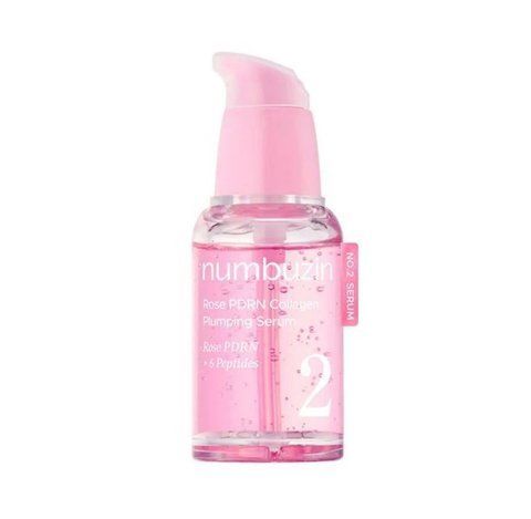 Сироватка для пружності шкіри з PDRN та колагеном Numbuzin №2 Rose PDRN Collagen Plumping Serum, 30 мл NC004063 фото
