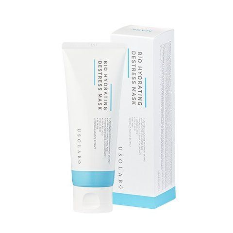 Відновлююча, зволожуюча та протинабрякова маска Usolab Bio Hydrating Destress Mask (оновлена формула), 100 мл NC002648 фото