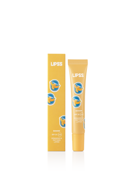 Блиск для губ Lipss Banana Lipper SPF 20, 10 мл NC004593 фото