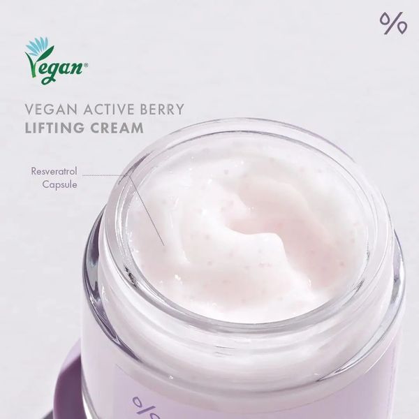 Ліфтинг крем-гель з ресвератролом та екстрактом журавлини Dr.Ceuracle Vegan Active Berry Lifting Cream, 75 г NC001224 фото
