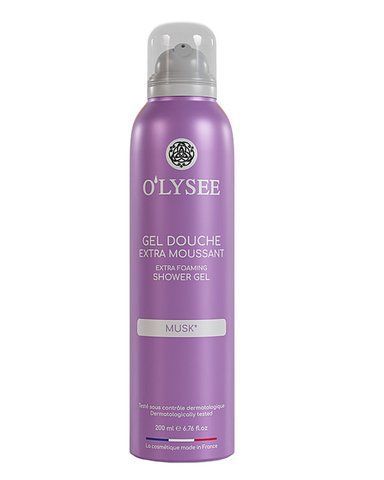 Гель-піна для душу з мускусним ароматом O&rsquo;LYSEE Extra Foaming shower Gel Musc, 200 мл NC004674 фото