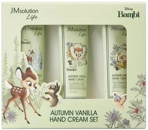 Набір кремів для рук "Ванільна осінь" JMsolution Life Disney Disney Autumn Vanilla Hand Cream Set, 3х50ml NC002009 фото