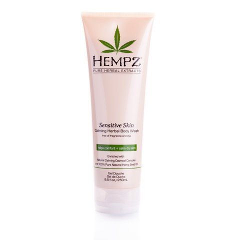 Заспокійливий гель для душу для чутливої шкіри (без аромату) Hempz 250мл NC000854 фото