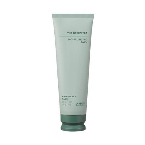 Зволожувальна маска для волосся AMOS Professional The Green Tea Moisturizing Pack, 250 мл NC004021 фото