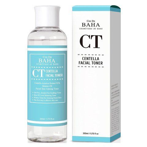 Заспокійливий тонер з центеллою Cos De Baha Centella Facial Toner 200ml NC000490 фото
