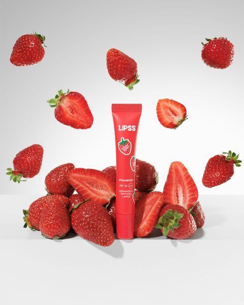 Блиск для губ Lipss Strawberry Lipper SPF 20, 10 мл NC004595 фото