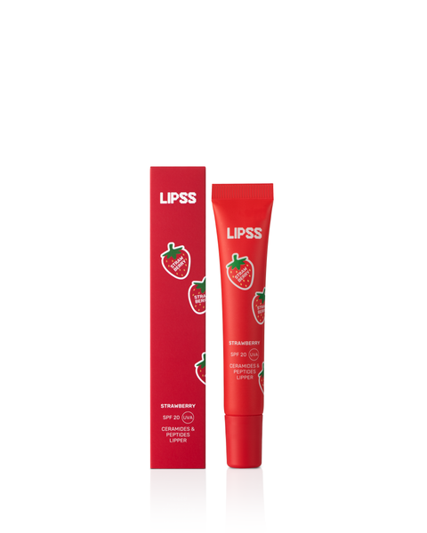 Блиск для губ Lipss Strawberry Lipper SPF 20, 10 мл NC004595 фото