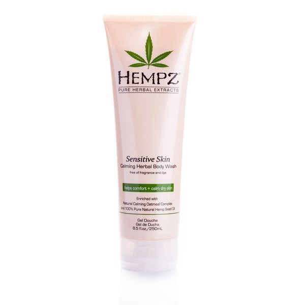 Заспокійливий гель для душу для чутливої шкіри (без аромату) Hempz 250мл NC000854 фото Заспокійливий гель для душу для чутливої шкіри (без аромату) Hempz 250мл NC000854 фото