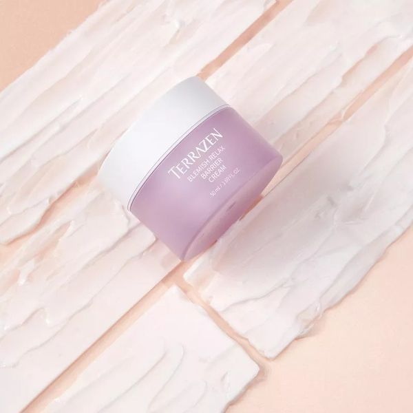 Захисний крем для чутливої шкіри обличчя TERRAZEN BLEMISH RELAX BARRIER CREAM, 50 мл NC003199 фото Захисний крем для чутливої шкіри обличчя TERRAZEN BLEMISH RELAX BARRIER CREAM, 50 мл NC003199 фото