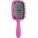 Гребінець для волосся Janeke Superbrush рожевий з чорним NC002636 фото