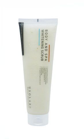 Омолоджувальний і освітлювальний скраб для тіла USOLAB Body And Spa Whitening Scrub 200 мл NC001704 фото