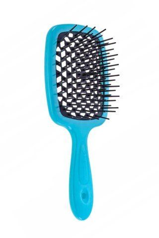 Гребінець для волосся Janeke Superbrush синій з чорним NC002637 фото