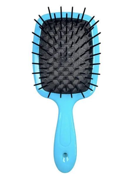 Гребінець для волосся Janeke Superbrush синій з чорним NC002637 фото