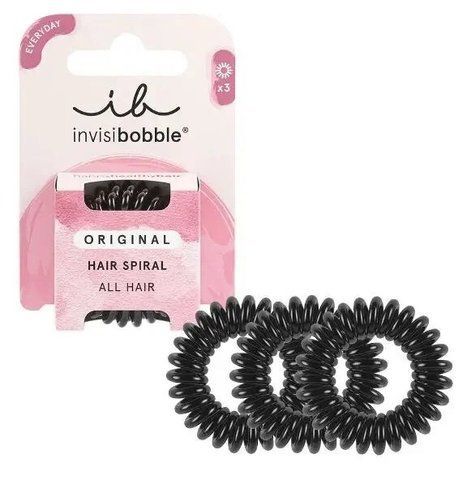Резинка-браслет для волосся invisibobble ORIGINAL True Black NC001850 фото