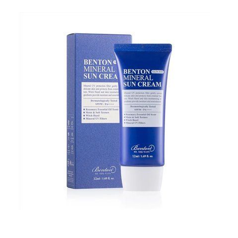 Сонцезахисний крем на мінеральній основі Benton Skin Fit Mineral Sun Cream SPF50 PA++++, 12 мл NC001364 фото