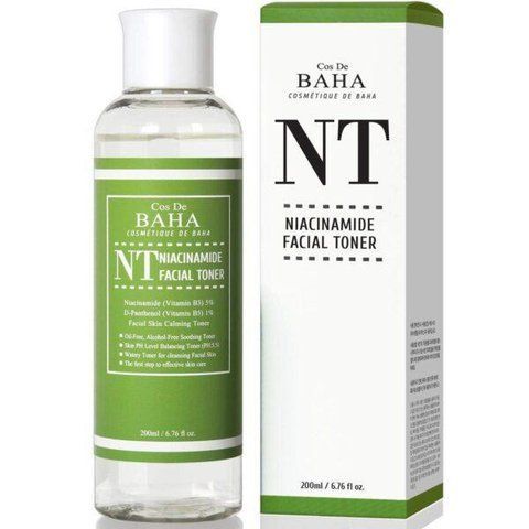 Балансуючий тонер з ніацинамідом Cos De BAHA Niacinamide Facial Toner, 200 мл NC000495 фото