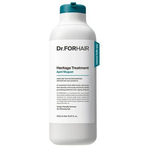 Зволожуюча маска-кондиціонер для волосся та шкіри голови DR.FORHAIR Heritage Treatment April Muguet, 500 мл NC003790 фото