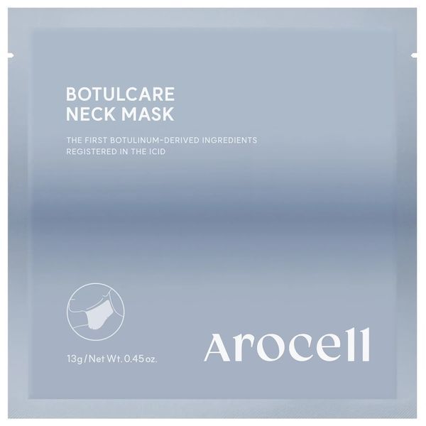 Гідрогелева маска для шиї з ботулінічним поліпептидом та колагеном Arocell Botulcare Neck Mask, 5 шт NC004632 фото
