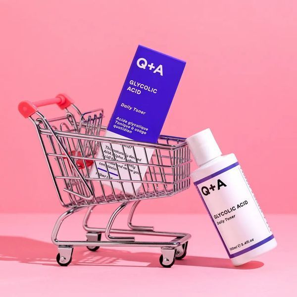 Тонер для обличчя з гліколевою кислотою Q+A Glycolic Acid Daily Toner, 100 ml NC000227 фото